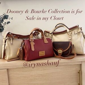 Dooney & Bourke Collection is in my closet for sale 💌